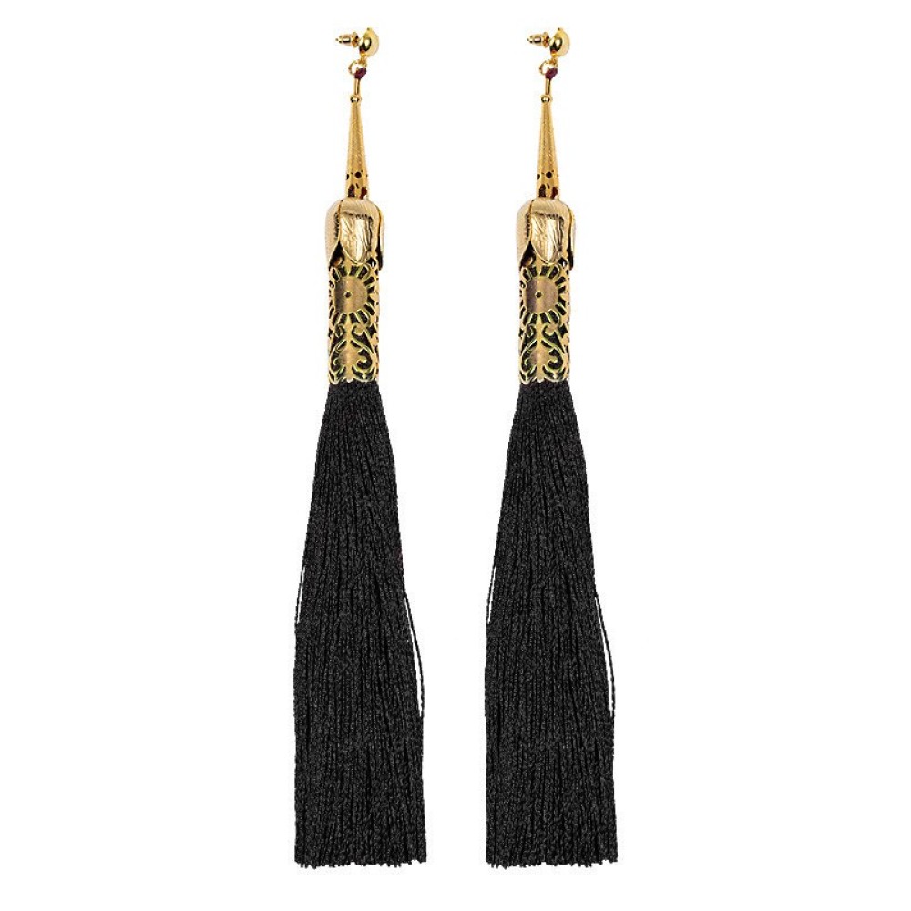 ΣΚΟΥΛΑΡΙΚΙΑ ΦΟΥΝΤEΣ MAKPΙΑ, ΚΡΕΜΑΣΤΑ ΜΕ  ΕΠΙΧΡΥΣΕΣ ΦΟΚΛΟΡ ΛΕΠΤΟΜΕΡΕΙΕΣ “ALEX KATSAITI X STYLISHIOUS”