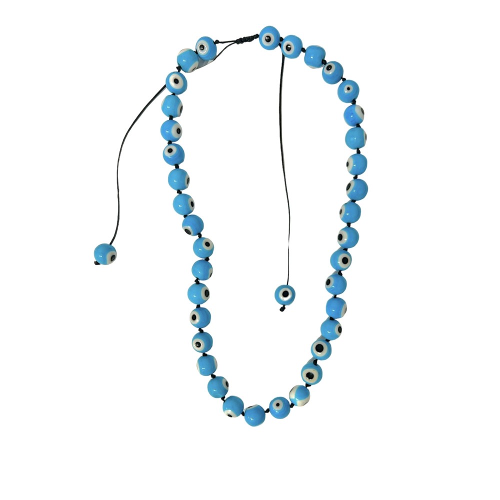 ΚΟΛΙΕ ΜΕ ΓΥΑΛΙΝΕΣ ΧΑΝΤΡΕΣ - ΜΑΤΙΑ ΣΕ ΓΑΛΑΖΙΟ, ΜΠΛΕ, ΚΙΤΡΙΝΟ ΚΑΙ ΜΑΥΡΟ  "AELIA X STYLISHIOUS"