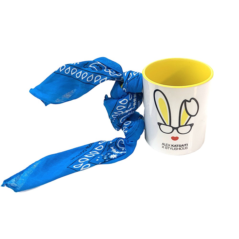 ΚΟΥΠΑ ΛΕΥΚH ΜΕ ΚΙΤΡΙΝΟ ME AYTIA KOYNEΛΙΟΥ "ALEX KATSAITI X STYLISHIOUS "