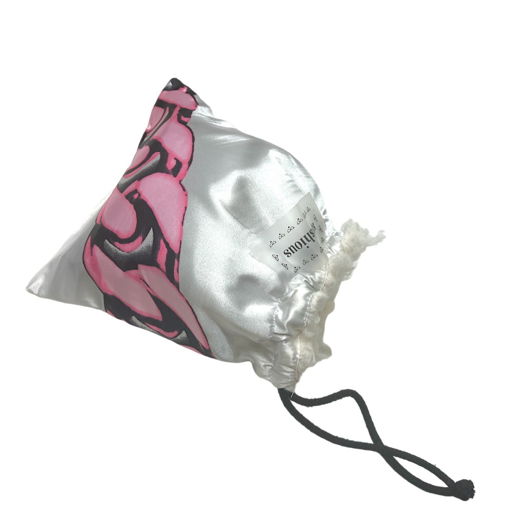 ΠΟΥΓΚΙA ΓΟΥΝΙΝΑ ΑΠΟ ΛΕΥΚΗ ΟΙΚΟΛΟΓΙΚΗ ΓΟΥΝΑ ΤΥΠΟΥ ΠΡΟBΑΤΟ H ΡΟΖ FLEECE "ALEX KATSAITI X STYLISHIOUS"