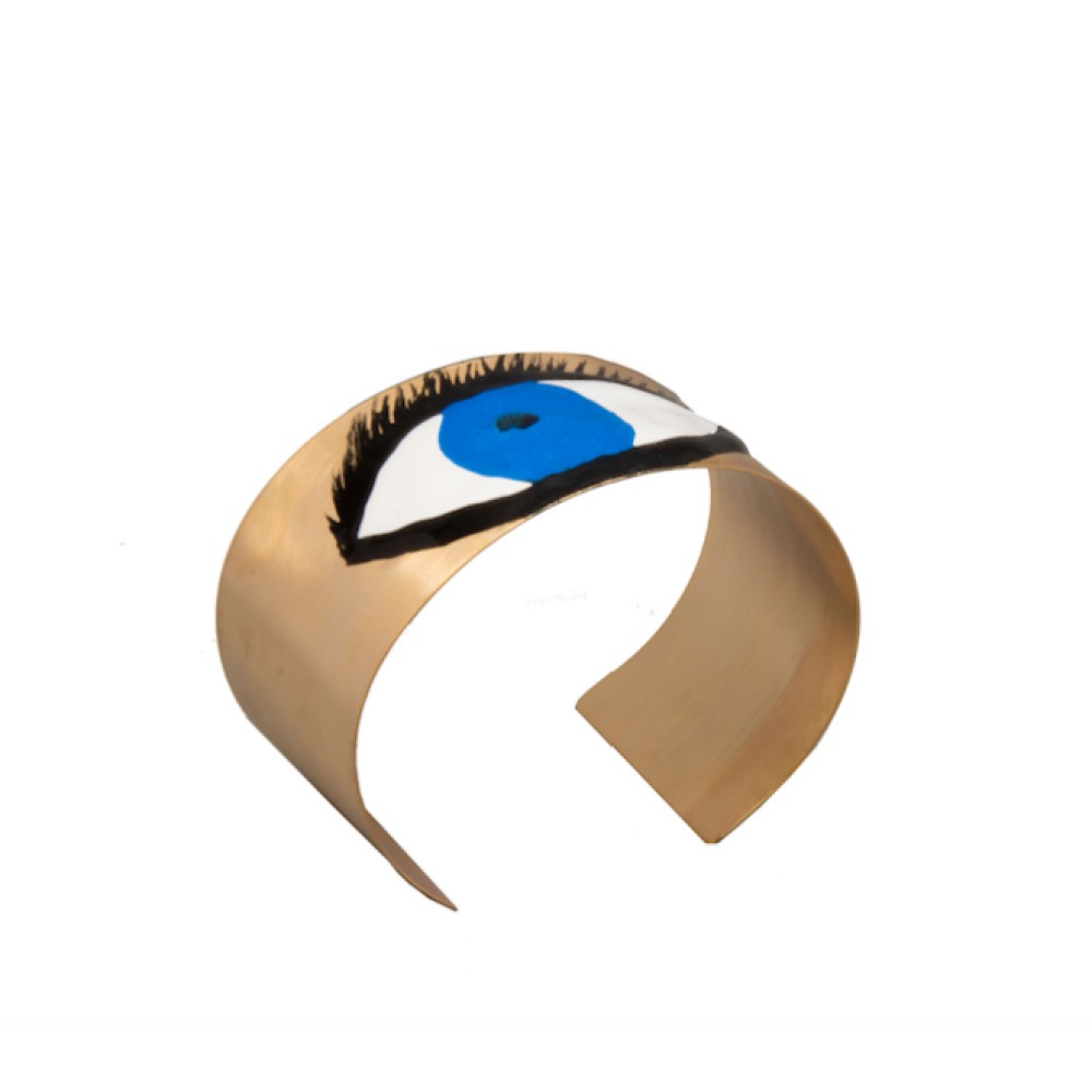 ΒΡΑΧΙΟΛΙ ΚΑΡΠΟΥ ΕΠΙΧΡΥΣΩΜΕΝΟ ΜΕ ΖΩΓΡΑΦΙΣΤΟ ΜΑΤΙ ΑΠΟ ΣΜΑΛΤΟ “ALEX KATSAITI x STYLISHIOUS”