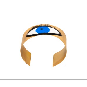 ΒΡΑΧΙΟΛΙ ΚΑΡΠΟΥ ΕΠΙΧΡΥΣΩΜΕΝΟ ΜΕ ΖΩΓΡΑΦΙΣΤΟ ΜΑΤΙ ΑΠΟ ΣΜΑΛΤΟ “ALEX KATSAITI x STYLISHIOUS”