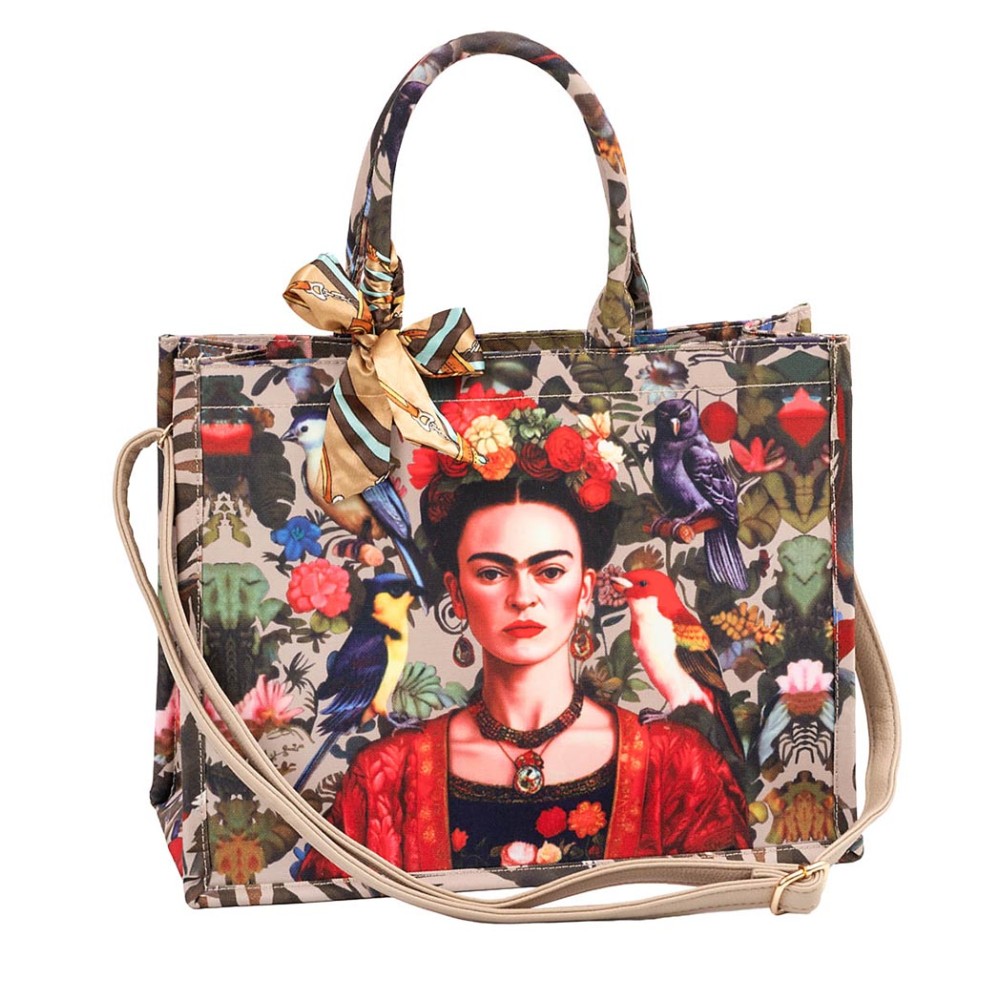 ΤΣΑΝΤΑ ΔΙΑΦΑΝΗ & AΔΙΑΒΡΟΧΗ, ΜΕΣΑΙΟ ΜΕΓΕΘΟΣ ΜΕ ΕΣΩΤΕΡΙΚΗ ΤΣΑΝΤΑ ΥΦΑΣΜΑΤΙΝΗ ΕΜΠΡΙΜΕ 'ΦΡΙΝΤΑ" ΜΕ ΑΣΗΜΙ ΑΛΥΣΙΔΕΣ ''ΑLEX KATSAITI X STYLISHIOUS''