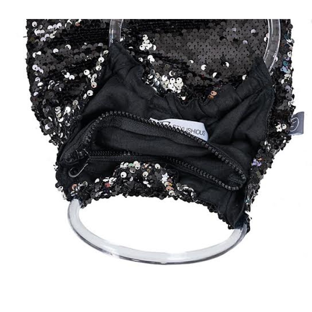 ΤΣΑΝΤΑ - ΠΟΥΓΚΙ ΣΕ ΜΠΕΖ Ή ΜΑΥΡΟ ΜΕ ΠΑΓΙΕΤΕΣ ΔΥΟ ΟΨΕΩΝ, ΠΛΕΞΙΓΚΛΑΣ ΚΡΙΚΟ ΚΑΙ ΚΡΟΣΙΑ "ALEX KATSAITI X STYLISHIOUS"