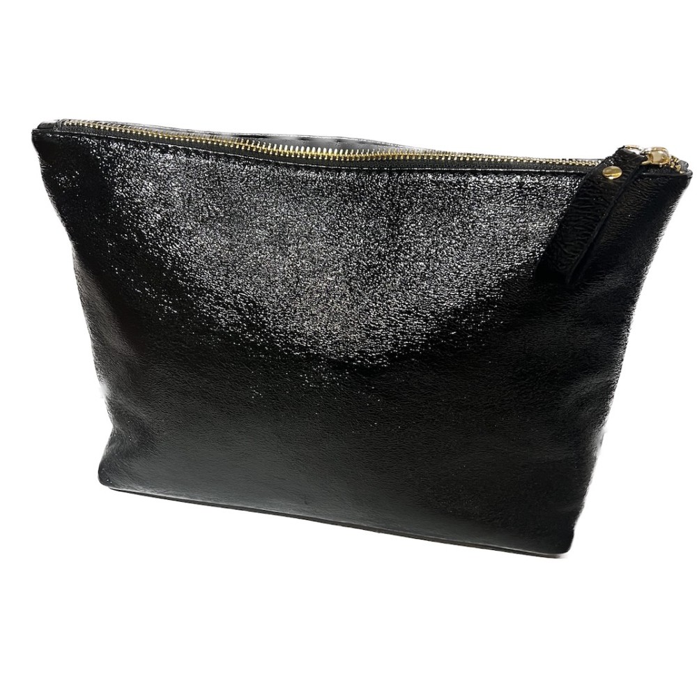 TΣΑΝΤΑ ΔΙΑΦΑΝΗ, ΑΔΙΑΒΡΟΧΗ ΣΕ ΜΙΚΡΟ ΜΕΓΕΘΟΣ ΜΕ ΧΡΥΣΗ ΑΛΥΣΙΔΑ, ΜΠΡΕΛΟΚ ΚΑΡΔΙΑ & ΕΣΩΤΕΡΙΚΟ METΑΛΛΙΚΟ ΤΣΑΝΤΑΚΙ "ALEX KATSAITI X STYLISHIOUS"