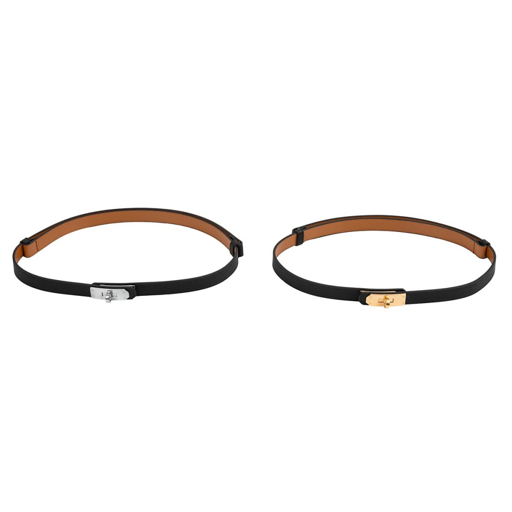 ΖΩΝΗ ΛΕΠΤΗ, ΜΑΥΡΗ ΜΕ ΑΣΗΜΙ Ή ΧΡΥΣΟ ΜΕΤΑΛΛΙΚO ΚΛΕΙΣΙΜΟ ΚΑΙ ΑΥΞΟΜΕΙΩΣΗ "ALEX KATSAITI X STYLISHIOUS"