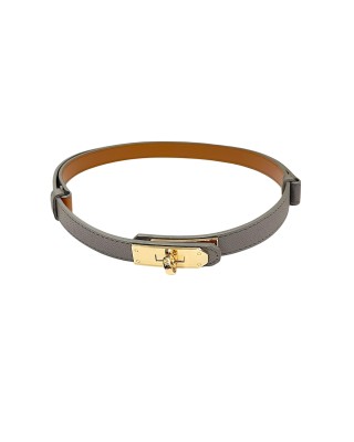 ΖΩΝΗ ΛΕΠΤΗ ΛΕΥΚΗ, ΓΚΡΙ KAI ΣΚΟΥΡΟ ΜΠΛΕ ΜΕ ΧΡΥΣΗ ΜΕΤΑΛΛΙΚΗ EΓΚΡΑΦΑ ΚΑΙ ΑΥΞΟΜΕΙΩΣΗ "STYLISHIOUS COLLECTION"