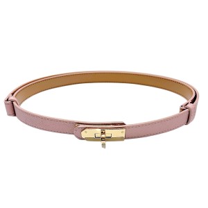 ΖΩΝΗ ΛΕΠΤΗ POZ KAI KOKKINH ΜΕ ΧΡΥΣΗ ΜΕΤΑΛΛΙΚΗ EΓΚΡΑΦΑ ΚΑΙ ΑΥΞΟΜΕΙΩΣΗ "ALEX KATSAITI X STYLISHIOUS"