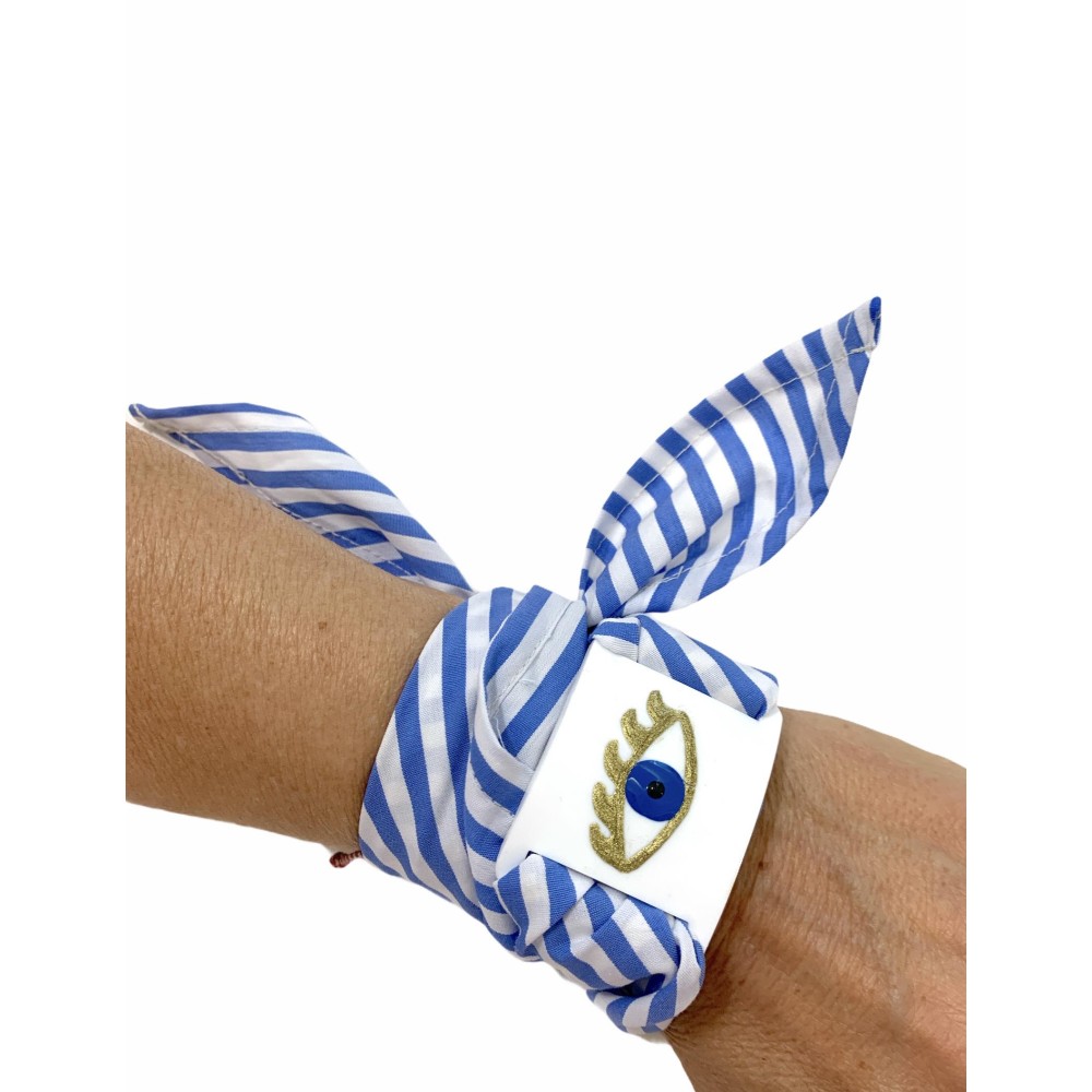 ΒΡΑΧΙΟΛΙ H KAI TΣOKEΡ ΜΕ ΛΕΥΚΟ Η ΜΑΥΡΟ ΠΛΕΞΙ ΜΑΤΙ ΖΩΓΡΑΦΙΣΤΟ ΜΕ ΣΜΑΛΤΟ & ΜΑΝΤΗΛΙ  “ALEX KATSAITI x STYLISHIOUS”