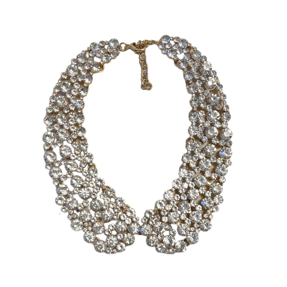 ΓΙΑΚΑΣ - ΚΟΛΙΕ ΜΕΤΑΛΛΙΚΟΣ ΜΕ ΛΕΥΚΑ ΣΤΡΑΣ ΣΕ ΧΡΥΣΟ Ή ΑΣΗΜΙ H ΠΡΑΣΙΝΟ "STYLISHIOUS COLLECTION"