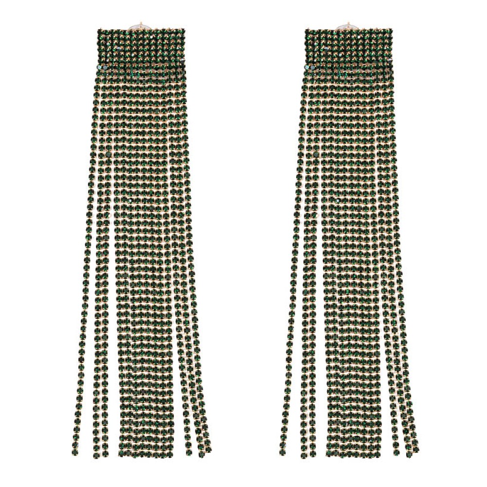 ΣΚΟΥΛΑΡΙΚΙΑ ΚΡΕΜΑΣΤΑ ME ΣΕΙΡΕΣ ΣΤΡΑΣ ΣΕ ΧΡΥΣΟ / ΣΚΟΥΡΟ ΠΡΑΣΙΝΟ Ή ΑΣΗΜΙ / ΛΕΥΚΟ "STYLISHIOUS COLLECTION"