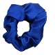 ΛΑΣΤΙΧΟ - SCRUNCHY ΜΠΛΕ ΡΟΥΑ ΣΑΤΕΝ Ή ΠΕΤΡΟΛ ΒΕΛΟΥΔΙΝΟ H ΜΑΥΡΗ ΠΑΓIETΑ ME ΑΣΤΕΡΙΑ  ”ALEX KATSAITI X STYLISHIOUS”.