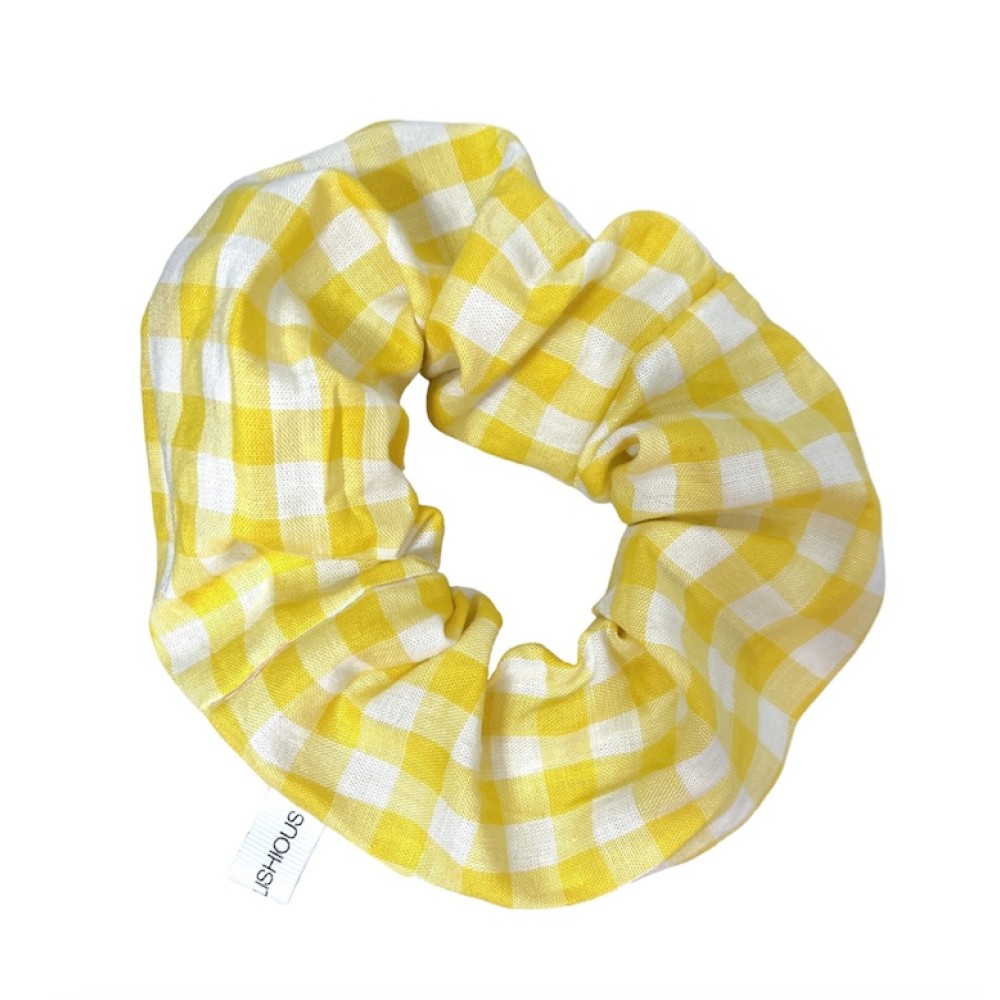 ΛΑΣΤΙΧΑΚΙΑ - SCRUNCHIES - ΣΕΤ 2 ΤΕΜ. ΓΙΑ ΤΑ ΜΑΛΛΙΑ ΣΕ KAΡΡΩ-ΠΟΡΤΟΚΑΛΙ & ΚΙΤΡΙΝΟ  "ALEX KATSAITI X STYLISHIOUS"