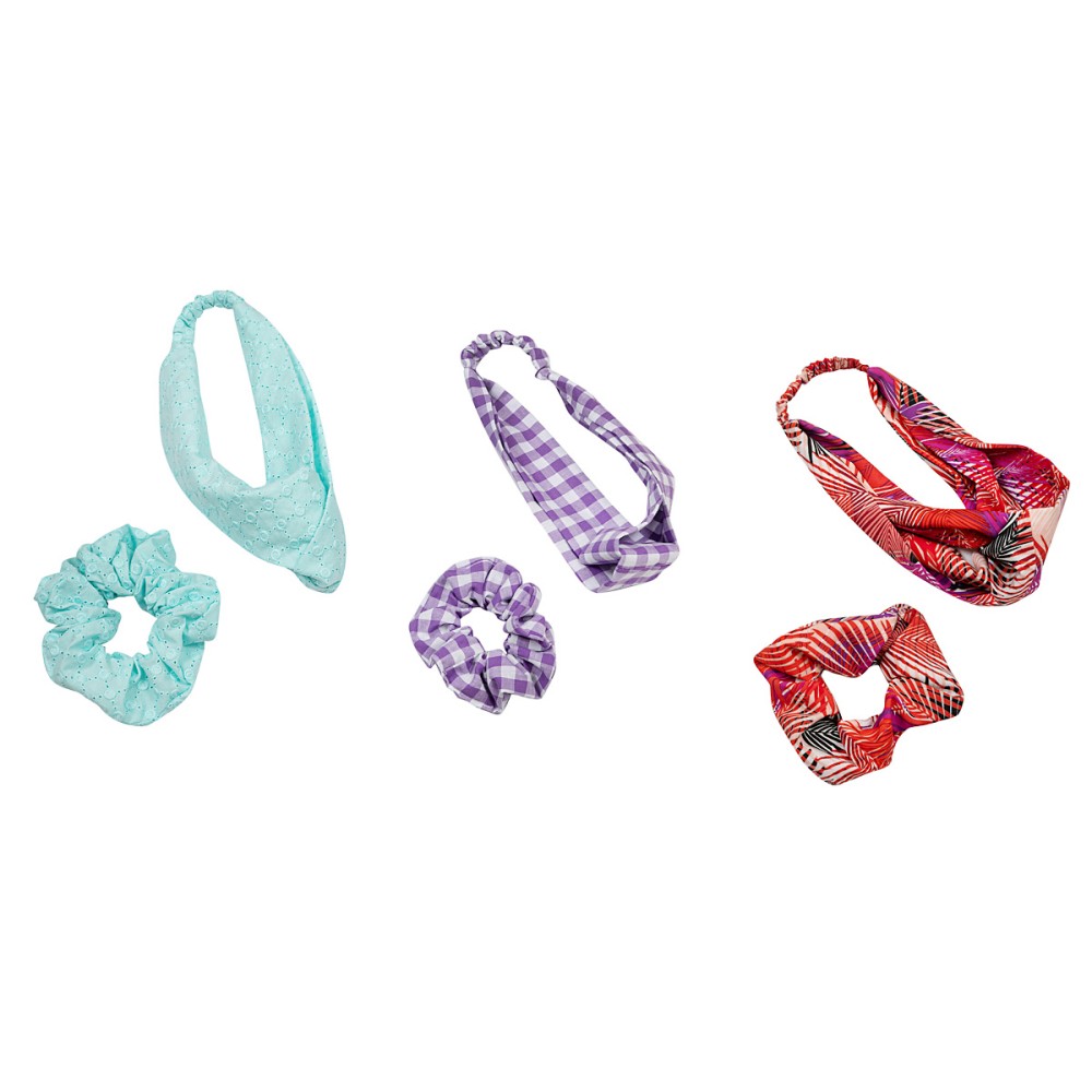 ΜΠΑΝΤΑΝΑ & ΛΑΣΤΙΧΑΚΙ ΣΕΤ 2 ΤΜΧ  ΜΕ SCRUNCHY ΓΙΑ ΤΑ ΜΑΛΛΙΑ "ALEX KATSAITI X STYLISHIOUS"