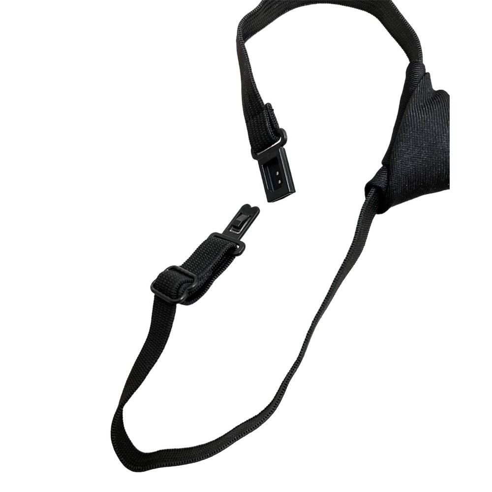 ΓΡΑΒΑΤΑ ΜΑΥΡΗ ΣΑΤΕΝ ΜΕ ΜΕΤΑΛΛΙΚΗ ΑΠΟΣΠΩΜΕΝΗ ΚΑΡΦΙΤΣΑ "STYLISHIOUS COLLECTION"