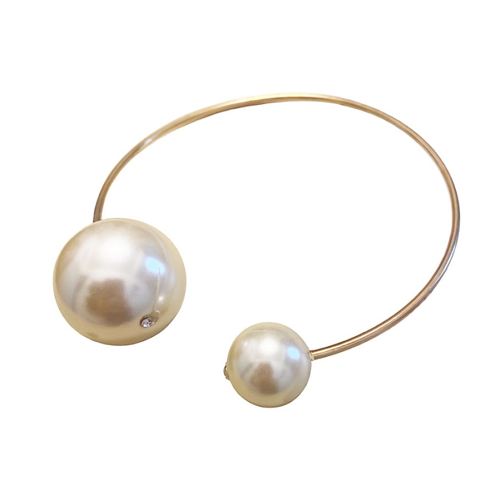 ΚΟΛΙΕ-ΤΣΟΚΕΡ ΡΟΖ H ΠΕΡΛA ΜΕ ΜΕΤΑΛΛΙΚΟ ΚΡΙΚΟ "ALEX KATSAITI X STYLISHIOUS"