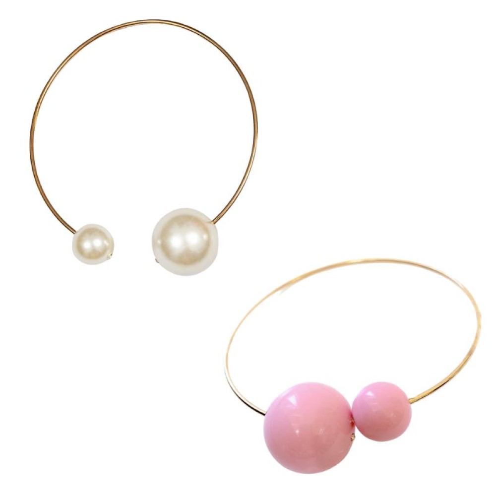 ΚΟΛΙΕ-ΤΣΟΚΕΡ ΡΟΖ H ΠΕΡΛA ΜΕ ΜΕΤΑΛΛΙΚΟ ΚΡΙΚΟ "ALEX KATSAITI X STYLISHIOUS"