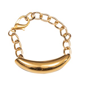 ΚΟΛΙΕ / ΤΣΟΚΕΡ ME 2 ΒΡΑΧΙΟΛΑKIA, ΣΕΤ 3 ΤΕΜ ΣΕ ΧΡΥΣΟ Ή ΑΣΗΜΙ "STYLISHIOUS COLLECTION"