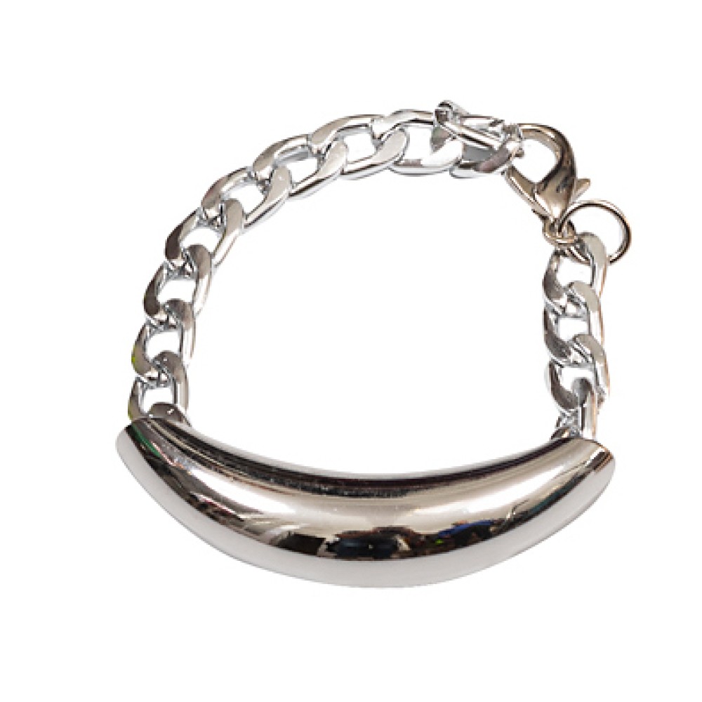 ΚΟΛΙΕ / ΤΣΟΚΕΡ ME 2 ΒΡΑΧΙΟΛΑKIA, ΣΕΤ 3 ΤΕΜ ΣΕ ΧΡΥΣΟ Ή ΑΣΗΜΙ "STYLISHIOUS COLLECTION"