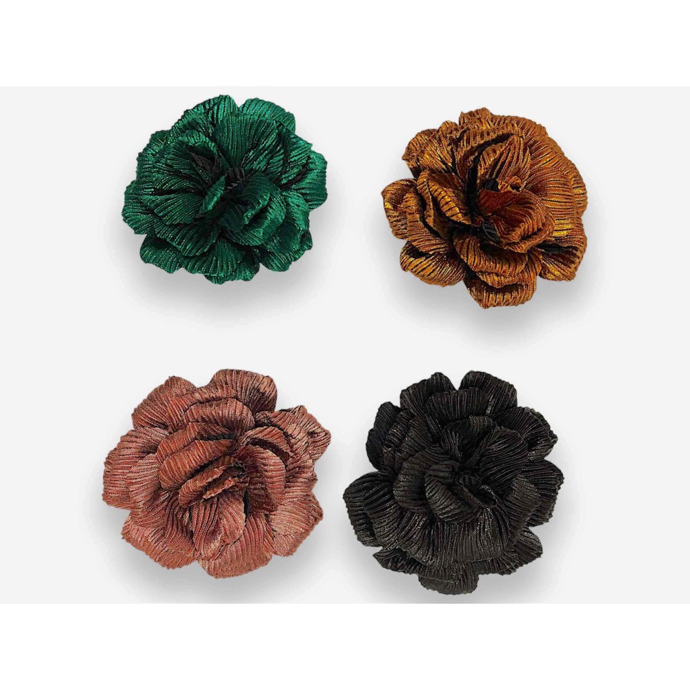 ΜΠΟΥΤΟΝΙΕΡΑ ΣΕ ΣΧΗΜΑ ΛΟΥΛΟΥΔΙΟΥ ΣΕ ΜΕΤΑΛΛΙΖΕ ΠΡΑΣΙΝΟ-ΜΑΥΡΟ-ΜΠΡΟΝΖΕ & ΧΑΛΚΙΝΟ ΧΡΩΜΑ “ALEX KATSAITI x STYLISHIOUS”