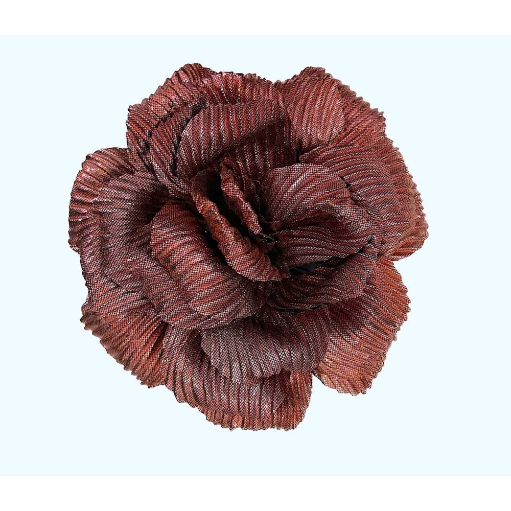 ΜΠΟΥΤΟΝΙΕΡΑ ΣΕ ΣΧΗΜΑ ΛΟΥΛΟΥΔΙΟΥ ΣΕ ΜΕΤΑΛΛΙΖΕ ΠΡΑΣΙΝΟ-ΜΑΥΡΟ-ΜΠΡΟΝΖΕ & ΧΑΛΚΙΝΟ ΧΡΩΜΑ “ALEX KATSAITI x STYLISHIOUS”