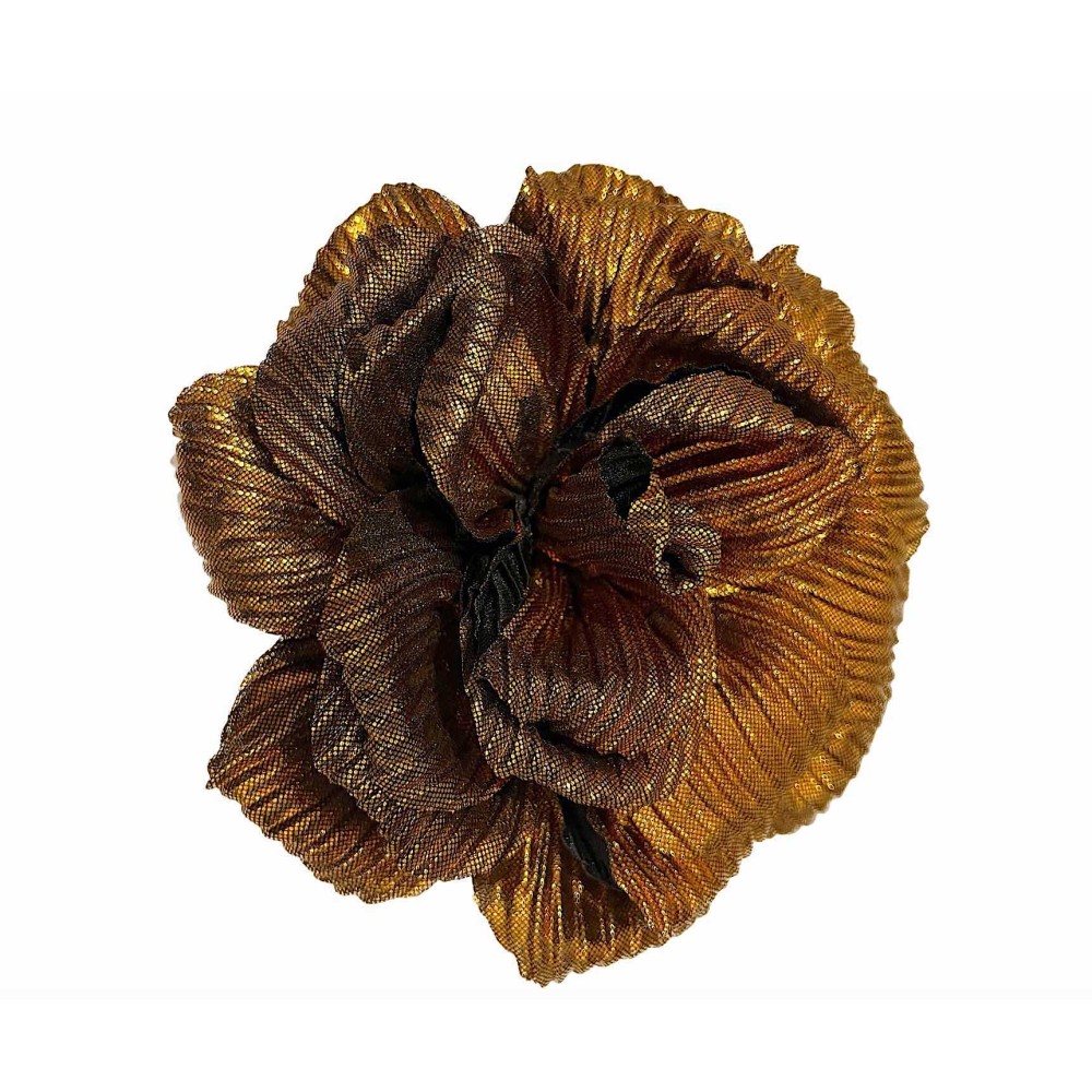 ΜΠΟΥΤΟΝΙΕΡΑ ΣΕ ΣΧΗΜΑ ΛΟΥΛΟΥΔΙΟΥ ΣΕ ΜΕΤΑΛΛΙΖΕ ΠΡΑΣΙΝΟ-ΜΑΥΡΟ-ΜΠΡΟΝΖΕ & ΧΑΛΚΙΝΟ ΧΡΩΜΑ “ALEX KATSAITI x STYLISHIOUS”