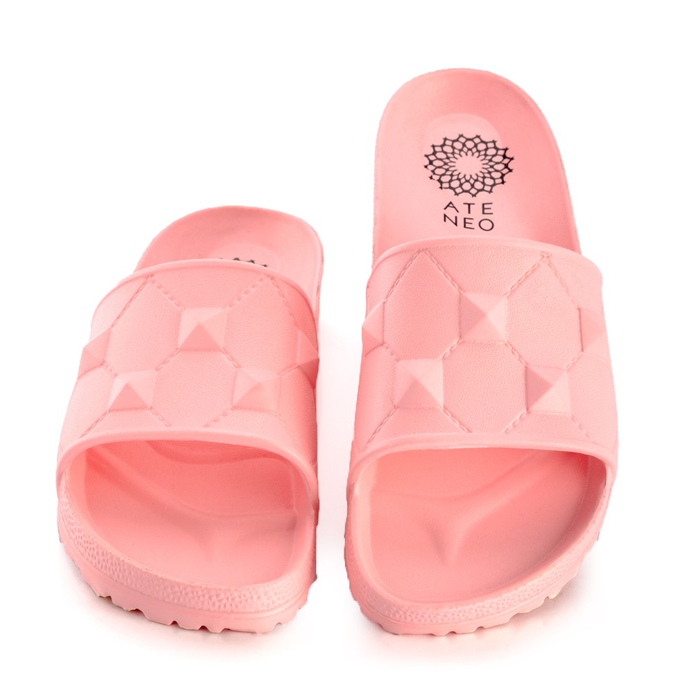 ΠΑΝΤΟΦΛΕΣ ΦΛΑΤ ΣΕ ΑΠΑΛΟ ΡΟΖ ΜΕ ΦΑΡΔΥΑ ΜΠΑΡΕΤΑ ΚΑΙ ΚΑΡΦΑΚΙΑ "AΤΕΝΕΟ Χ STYLISHIOUS"