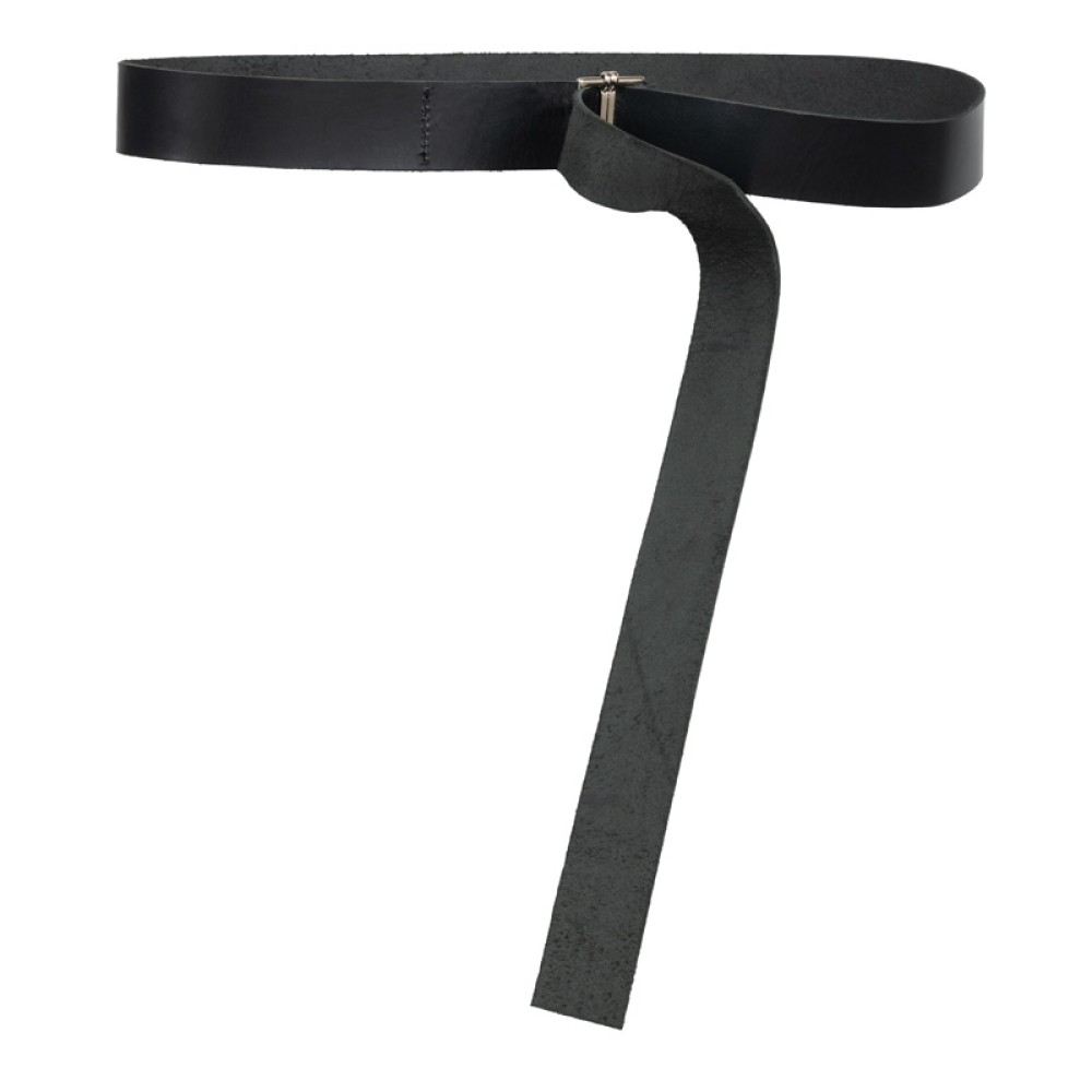 ΖΩΝΗ ΜΑΥΡΗ, ΔΕΡΜΑΤΙΝΗ, UNISEX ΦΑΡΔΟΥΣ 4ΕΚ ΜΕ ΑΥΞΟΜΕΙΩΣΗ "ALEX KATSAITI X STYLISHIOUS"