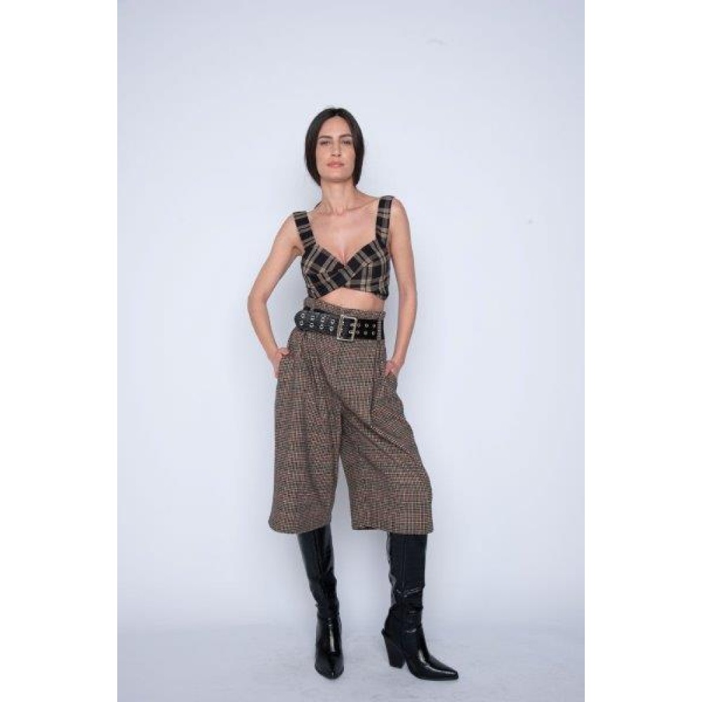 ΤΟΠ - ΜΠΟΥΣΤΟ ΚΑΡΟ ΣΕ ΚΑΦΕ ΑΠΟΧΡΩΣΕΙΣ ΜΕ ΧΟΝΤΡΕΣ ΤΙΡΑΝΤΕΣ "ALEX KATSAITI X STYLISHIOUS"