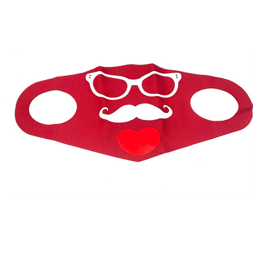 ΜΑΣΚΑ ΠΡΟΣΤΑΤΕΥΤΙΚΗ ΚΟΚΚΙΝΗ ΠΟΛΛΑΠΛΩΝ ΧΡΗΣΕΩΝ "ALEX KATSAITI X STYLISHIOUS"