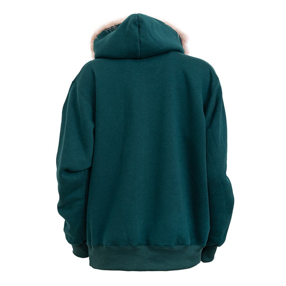 ΦΟΥΤΕΡ ΠΕΤΡΟΛ, ΒΑΜΒΑΚΕΡΟ & OVERSIZED ΜΕ ΛΕΥΚΑ ΦΤΕΡΑ ΣΤΗΝ ΚΟΥΚΟΥΛΑ ΚΑΙ ΚΕΝΤΗΜΕΝΟ LOGO - STYLISHIOUS "ALEX KATSAITI X STYLISHIOUS"