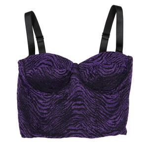 ΤΟΠ - ΜΠΟΥΣΤΟ ΜΩΒ ΛΟΥΡΕΞ ΜΕ ΜΑΥΡΑ ΝΕΡΑ "ALEX KATSAITI X STYLISHIOUS”.