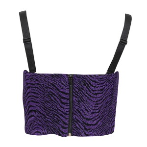 ΤΟΠ - ΜΠΟΥΣΤΟ ΜΩΒ ΛΟΥΡΕΞ ΜΕ ΜΑΥΡΑ ΝΕΡΑ "ALEX KATSAITI X STYLISHIOUS”.