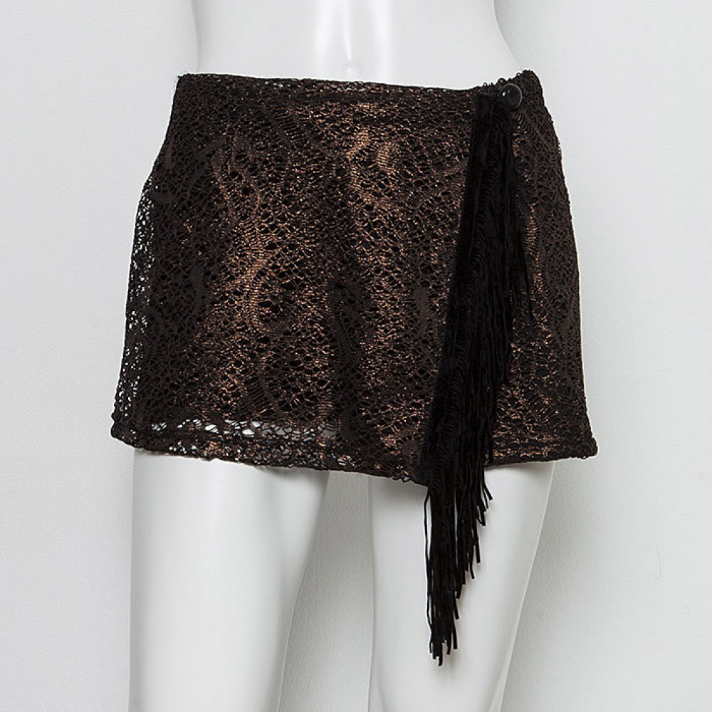 ΣΟΡΤ ΑΠΟ ΜΕΤΑΛΛΙΖΕ ΜΠΡΟΝΖΕ ΔΑΝΤΕΛΑME ΕΠΕΝΔΥΣΗ ΚΑΙ ΥΦΑΣΜΑ ΕΜΠΡΟΣ ΠΟΥ ΜΟΙΑΖΕΙ ΜΕ ΦΟΥΣΤΑ  "ALEX KATSAITI X STYLISHIOUS"