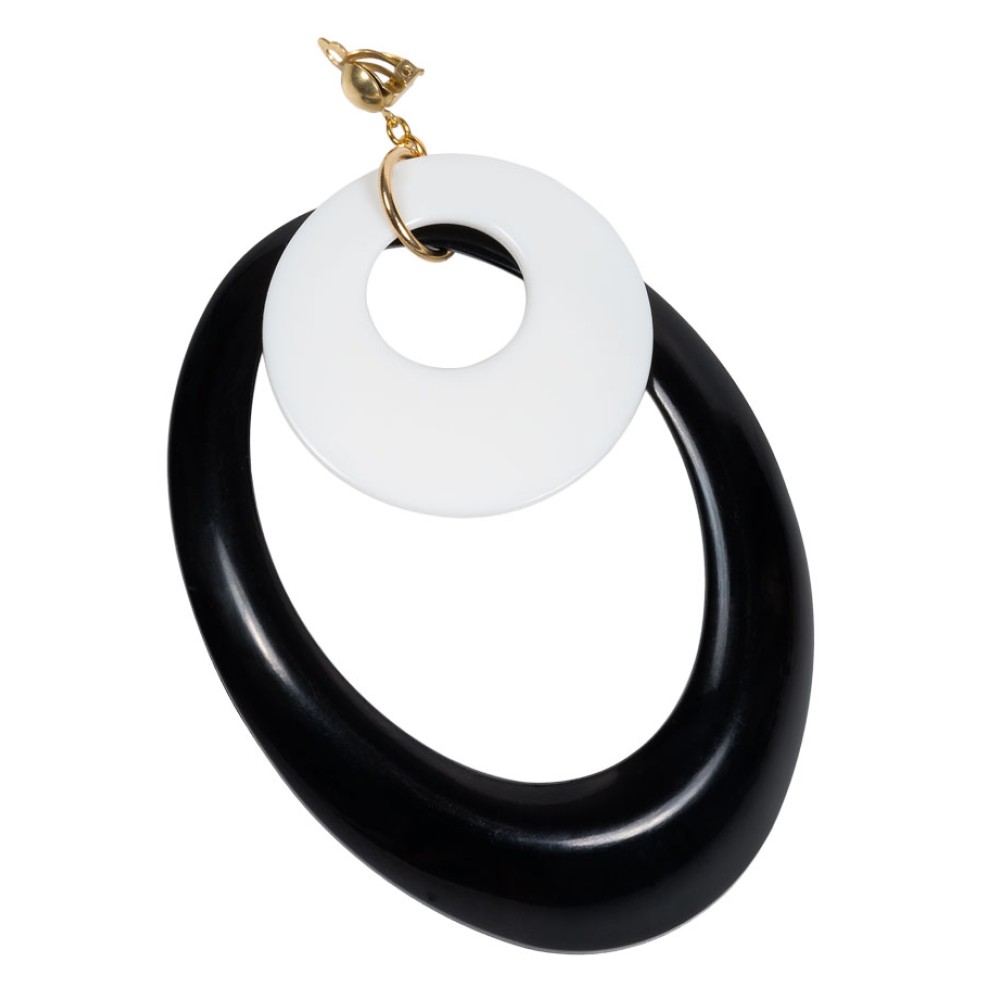 ΚΡΙΚΟΙ ΠΛΑΣΤΙΚΟΙ ΟΒΑΛ & ΣΤΡΟΓΓΥΛΟΙ ΣΕ ΜΑΥΡΟ & ΛΕΥΚΟ "ALEX KATSAITI X STYLISHIOUS”