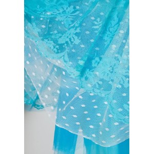 ΦΟΥΣΤΑ ΤΟΥΛΙΝΗ / TUTU ΓΑΛΑΖΙΑ ME ΤΟΥΛΙ KAI ΔΑΝΤΕΛΑ "ALEX KATSAITI X STYLISHIOUS"