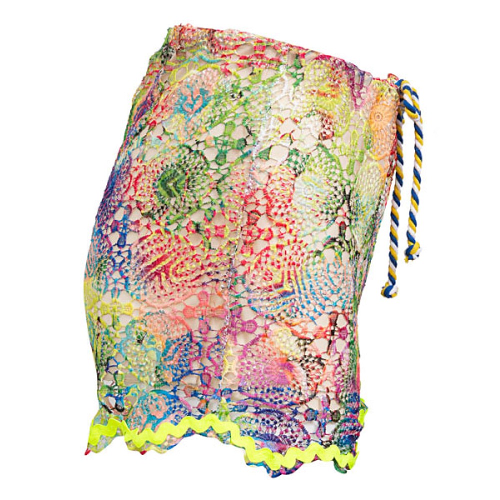 ΣΟΡΤΣ ΑΠΟ ΠΟΛΥΧΡΩΜΗ ΔΑΝΤΕΛΛΑ ΜΕ ΚΟΡΔΟΝΙ ΣΤΗΝ ΜΕΣΗ & ΕΠΕΝΔΥΣΗ "ALEX KATSAITI X STYLISHIOUS"