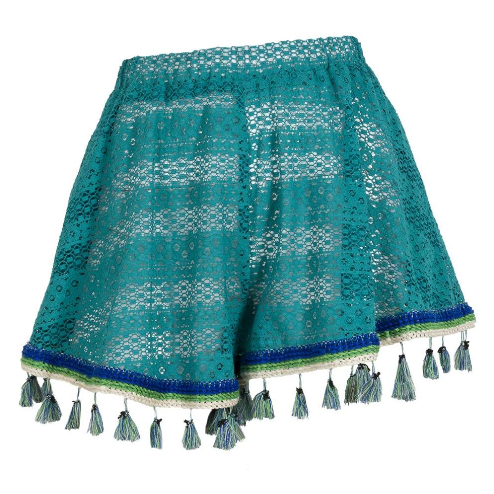 ΣΟΡΤ ΦΑΡΔΥ ΑΠΟ ΠΕΤΡΟΛ ΔΑΝΤΕΛΑ ΜΕ ΦΟΥΝΤΑΚΙΑ & ΛΑΣΤΙΧΟ ΣΤΗΝ ΜΕΣΗ "ALEX KATSAITI X STYLISHIOUS"