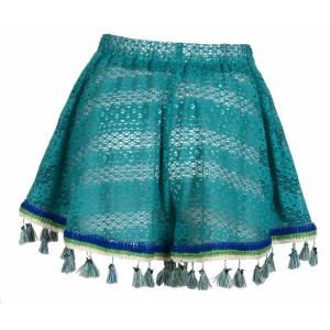 ΣΟΡΤ ΦΑΡΔΥ ΑΠΟ ΠΕΤΡΟΛ ΔΑΝΤΕΛΑ ΜΕ ΦΟΥΝΤΑΚΙΑ & ΛΑΣΤΙΧΟ ΣΤΗΝ ΜΕΣΗ "ALEX KATSAITI X STYLISHIOUS"