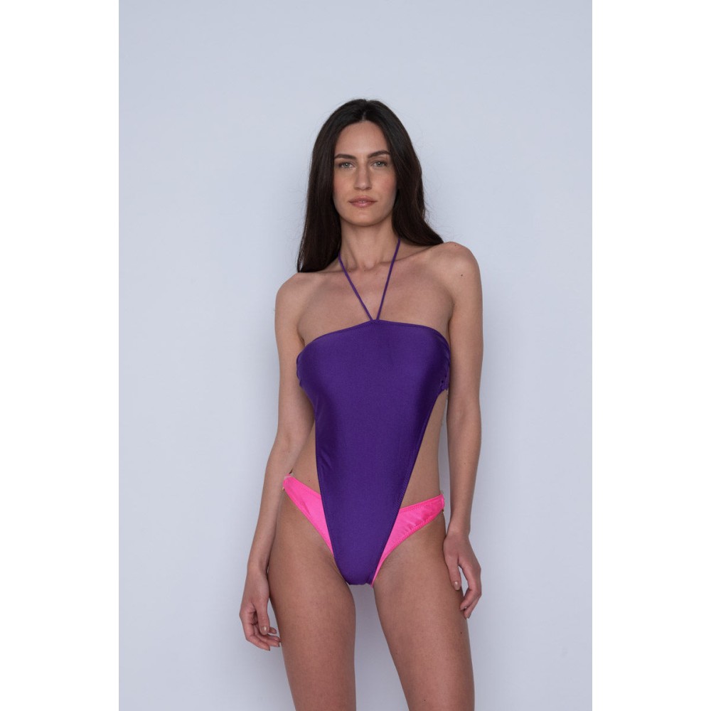 ΜΑΓΙΩ ΟΛΟΣΩΜΟ ΣΕ ΜΩΒ & ΡΟΖ ΜΕ ΨΗΛΟ ΚΟΨΙΜΟ, ΑΛΥΣΙΔΑ ΣΤΗΝ ΜΕΣΗ & ΧΡΥΣΟΥΣ ΚΡΙΚΟΥΣ “ALEX KATSAITI X STYLISHIOUS"