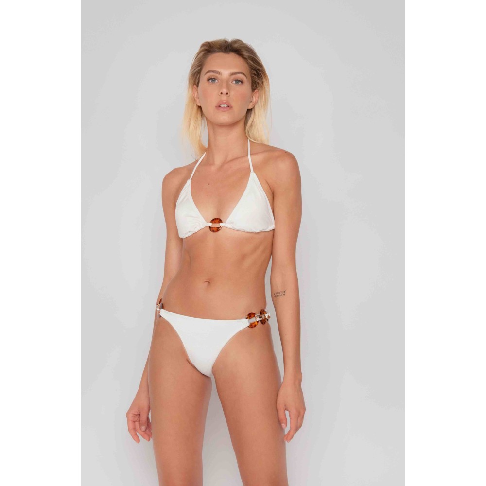 ΜΠΙΚΙΝΙ ΛΑΔΙ ΤΡΙΓΩΝΑΚΙ ΜΕ ΜΑΚΡΥΑ ΚΟΡΔΟΝΙΑ ΚΑΙ ΤΑΡΤΑΡΟΥΓΑ ΚΡΙΚΟΥΣ "ALEX KATSAITI X STYLISHIOUS"