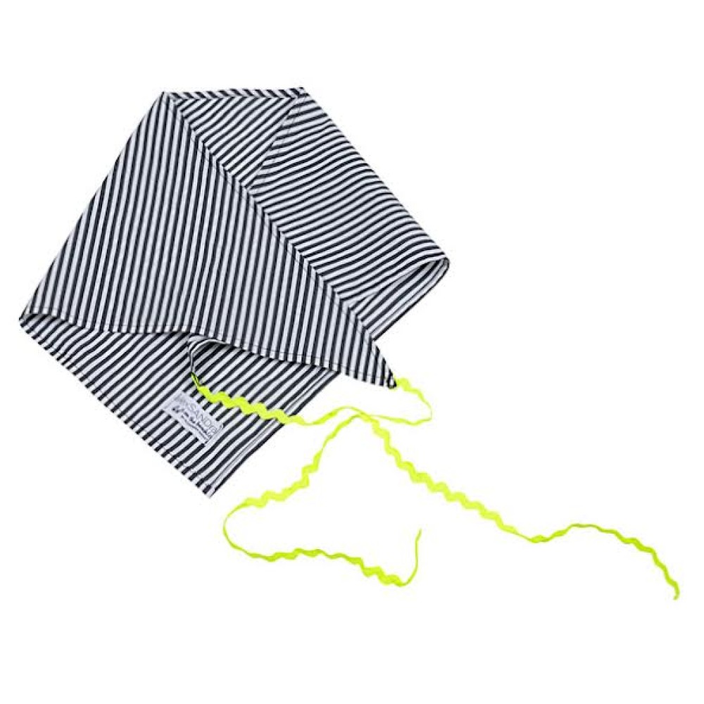 MANTHΛΙ ME ΡΙΓΕΣ ΑΣΠΡΟΜΑΥΡΟ ΒΑΜΒΑΚΕΡΟ "ALEX KATSAITI X STYLISHIOUS"