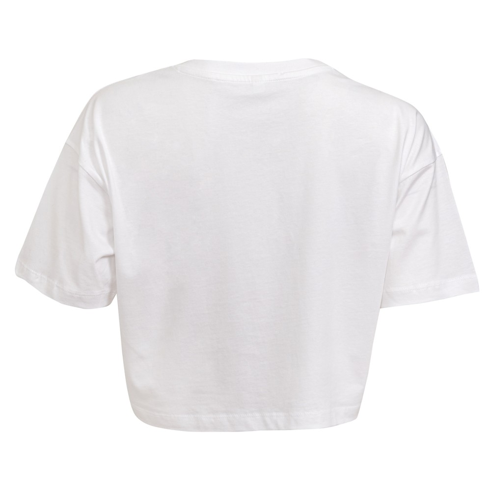 T-SHIRT ΚΟΝΤΟ ΛΕΥΚΟ & ΜΑΥΡΟ, OVERSIZED ΜΕ ΧΕΙΛΗ ΑΠΟ ΠΑΓΙΕΤΑ & ΚΟΝΚΑΡΔΑ  "ALEX KATSAITI X STYLISHIOUS"