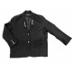 JACKET - BLAZER IN BLACK, OVERSIZED, SINGLE BREASTED WITH BROOCHES IN BOW SHAPE ”ALEX KATSAITI X STYLISHIOUS”.