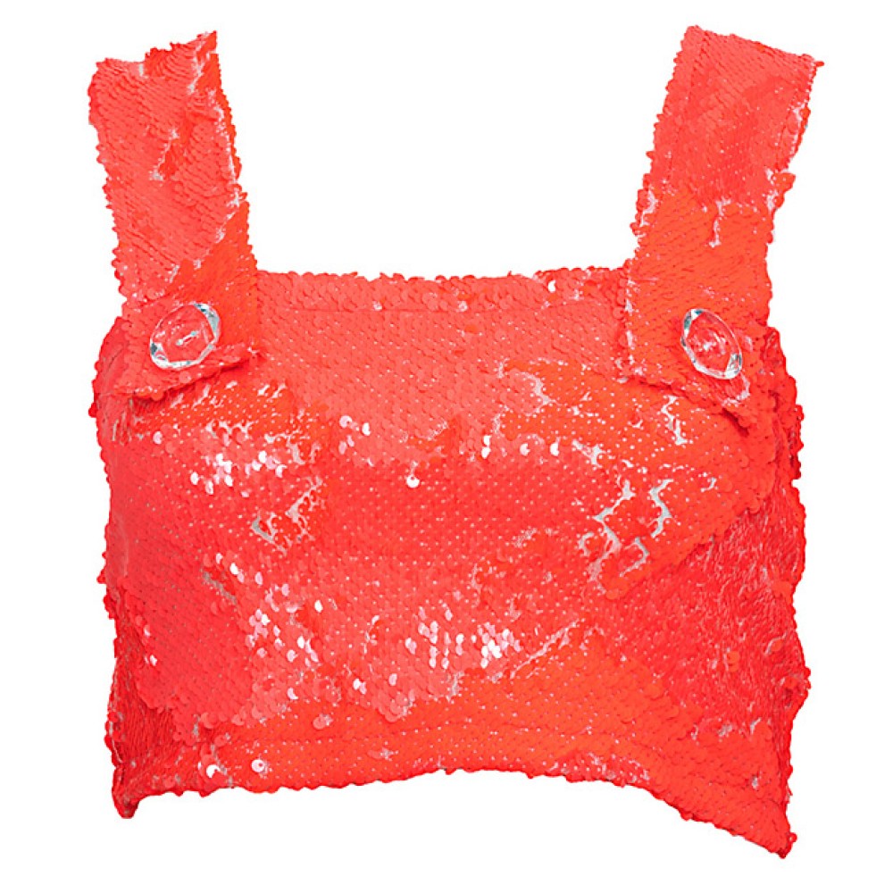 ΤΟΠ ΚΟΡΑΛΙ ΜΕ ΠΑΓΙΕΤΑ,ΚΟΝΤΟ, ΦΑΡΔΙΕΣ ΤΙΡΑΝΤΕΣ & ΔΙΑΦΑΝΑ ΚΟΥΜΠΙΑ "ALEX KATSAITI X STYLISHIOUS"