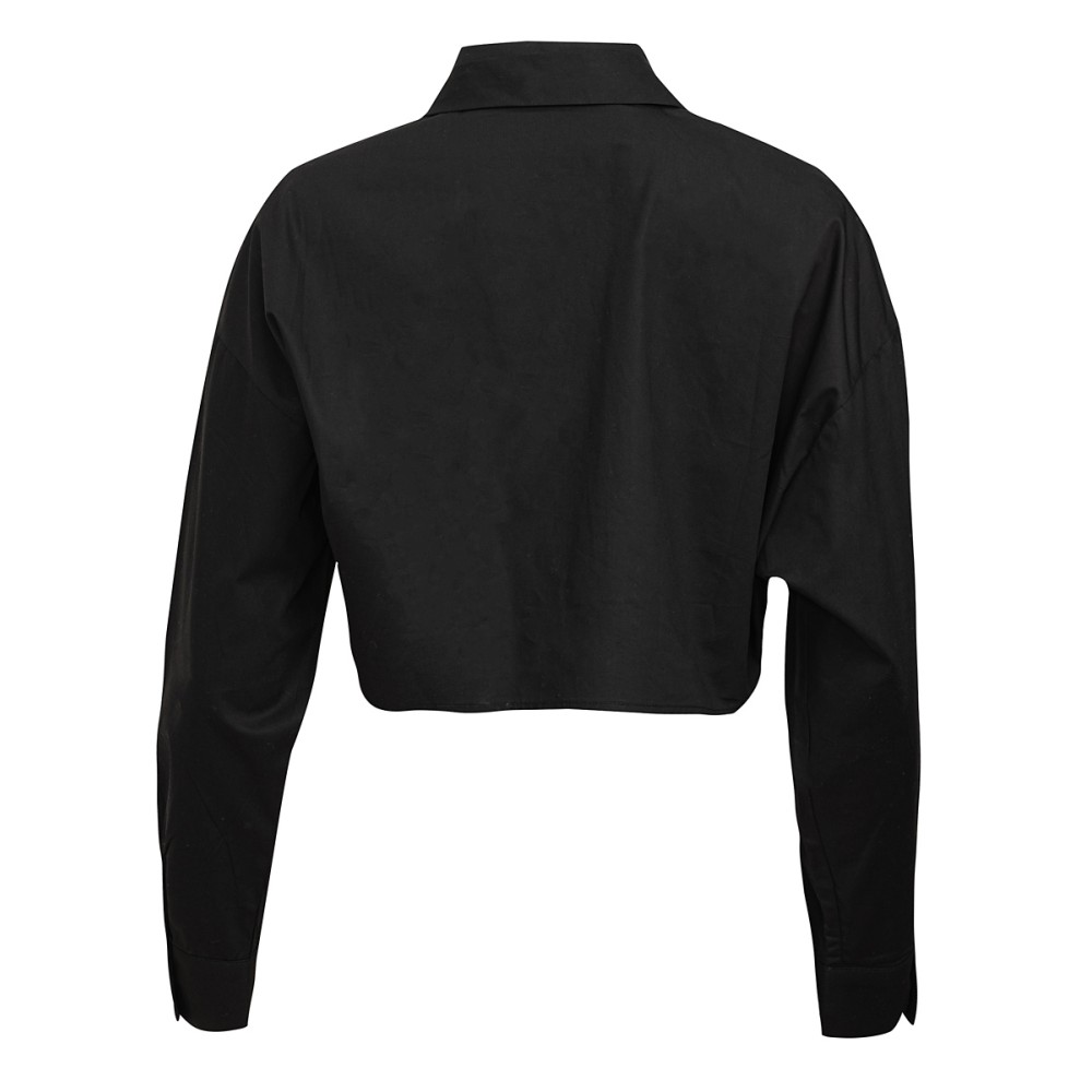 ΠΟΥΚΑΜΙΣΟ ΒΑΜΒΑΚΕΡΟ, ΜΑΥΡΟ KONTO ME ΓΡΑΒΑΤΑ & ΚΑΡΦΙΤΣΕΣ "STYLISHIOUS COLLECTION"