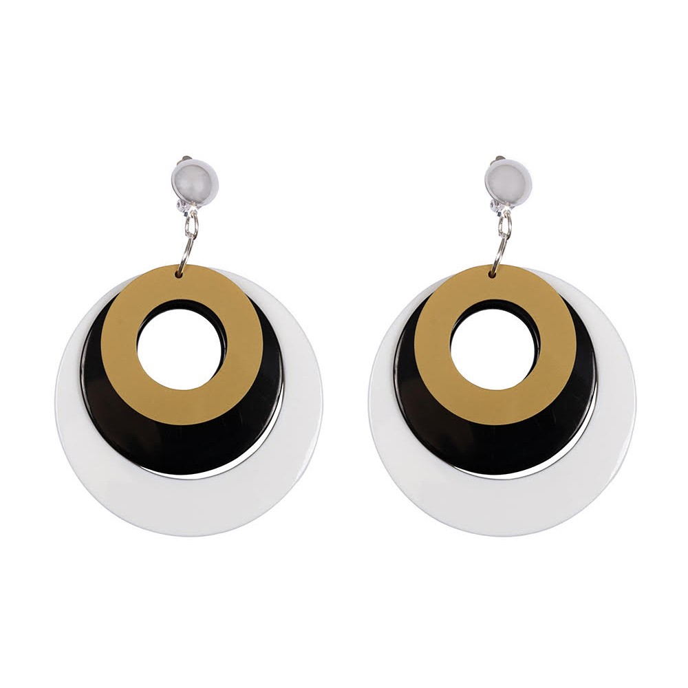 ΣΚΟΥΛΑΡΙΚΙΑ ΤΡΙΠΛΟΙ ΚΡΙΚΟΙ ΠΛΑΣΤΙΚΟΙ ΛΕΥΚΟΙ, ΜΑΥΡΟΙ & ΧΡΥΣΟΙ ΣΤΡΟΓΓΥΛΟΙ “ALEX KATSAITI x STYLISHIOUS”