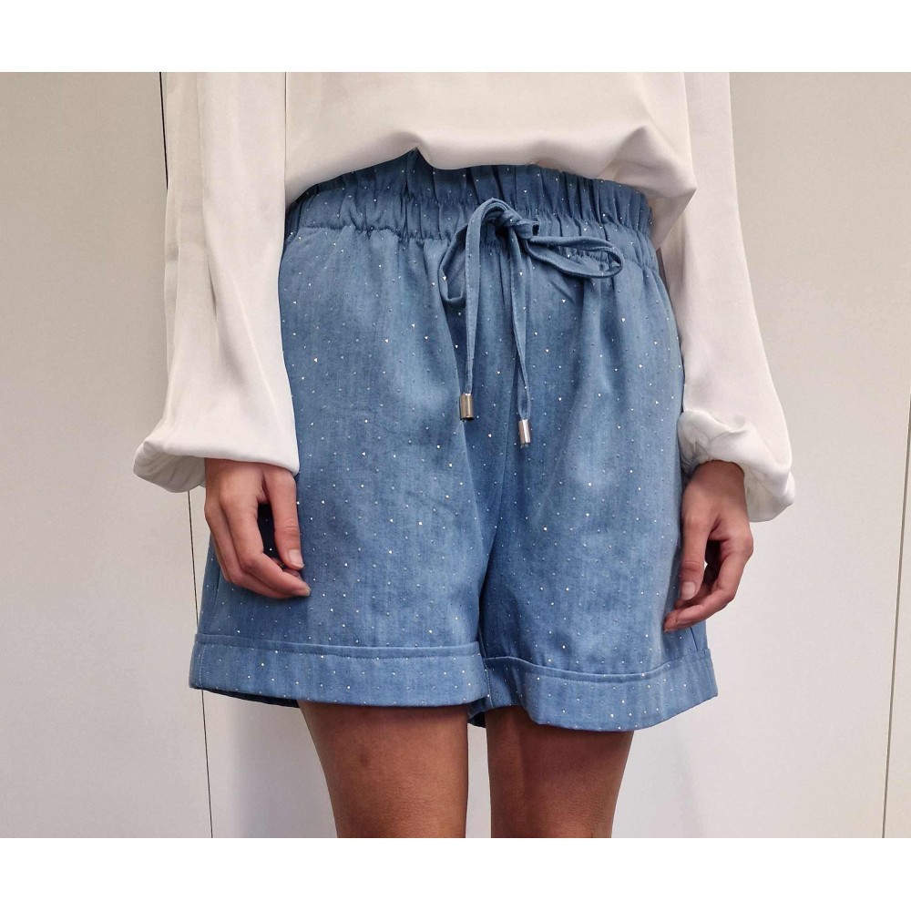 ΣΟΡΤ ΤΖHΝ ΜΕ ΣΤΡΑΣ, ΨΗΛΟΜΕΣΟ ΣΕ ΧΑΛΑΡΗ ΓΡΑΜΜΗ "STYLISHIOUS COLLECTION"