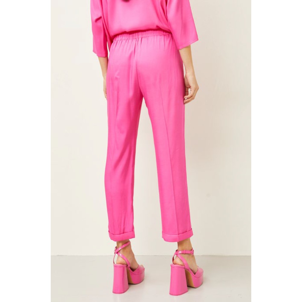 ΠΑΝΤΕΛΟΝΙ ΣΕ ΦΟΥΞΙΑ, BAGGY STYLE, ΨΗΛΟΜΕΣΟ ΜΕ ΛΑΣΤΙΧΟ & ΡΕΒΕΡ "STYLISHIOUS COLLECTION"