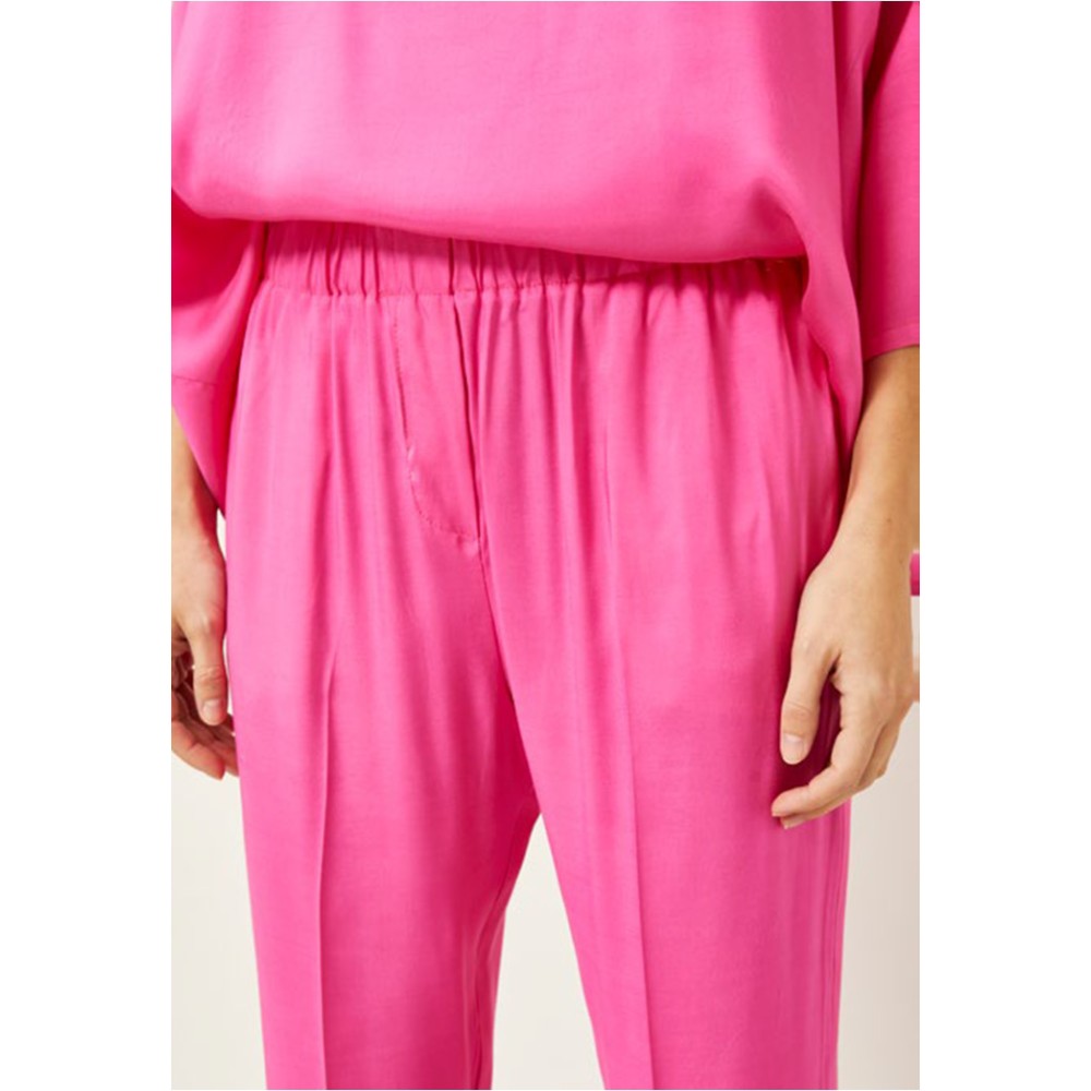 ΠΑΝΤΕΛΟΝΙ ΣΕ ΦΟΥΞΙΑ, BAGGY STYLE, ΨΗΛΟΜΕΣΟ ΜΕ ΛΑΣΤΙΧΟ & ΡΕΒΕΡ "STYLISHIOUS COLLECTION"